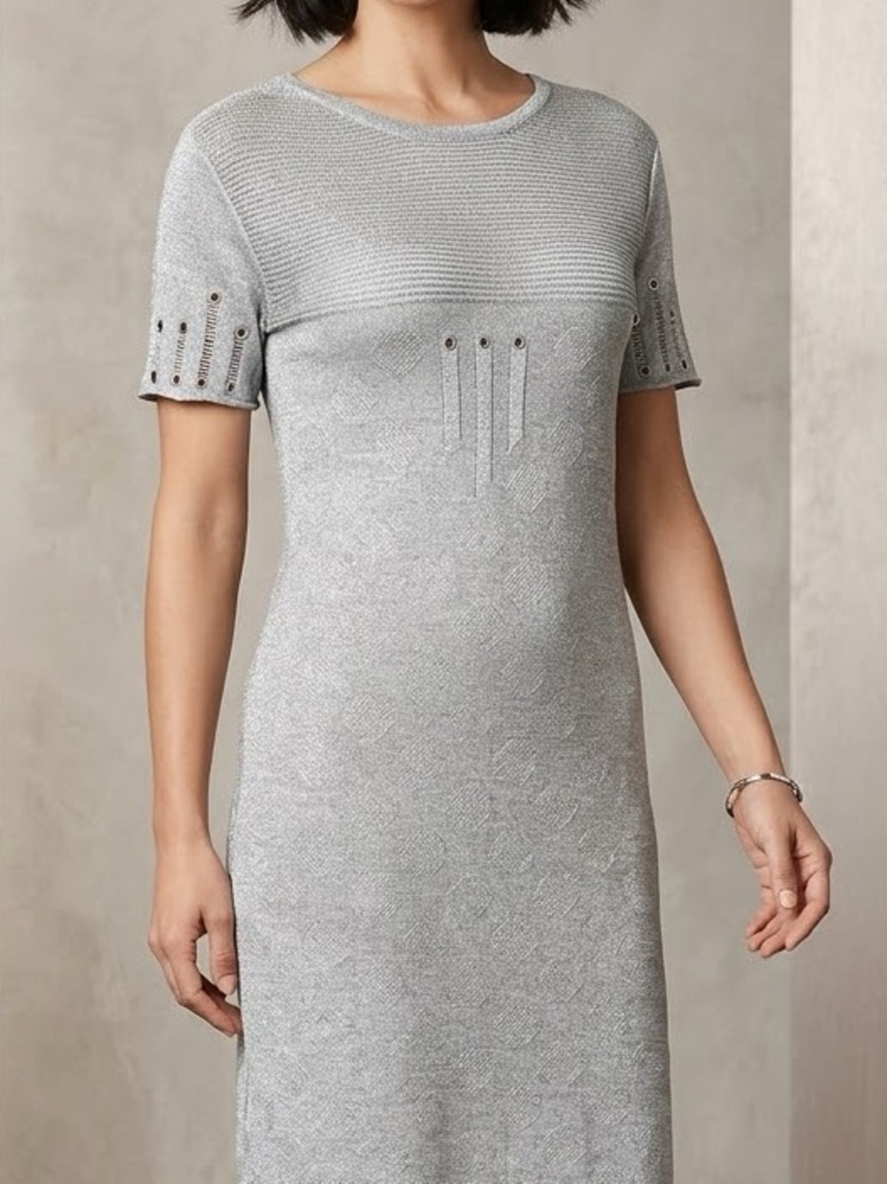 Kapalua Short-Sleeve Knit Dress